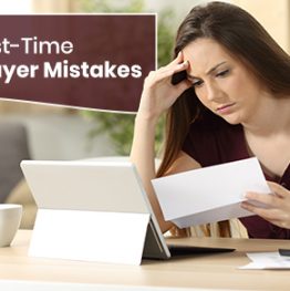 Mistakes done by first-time home-buyers